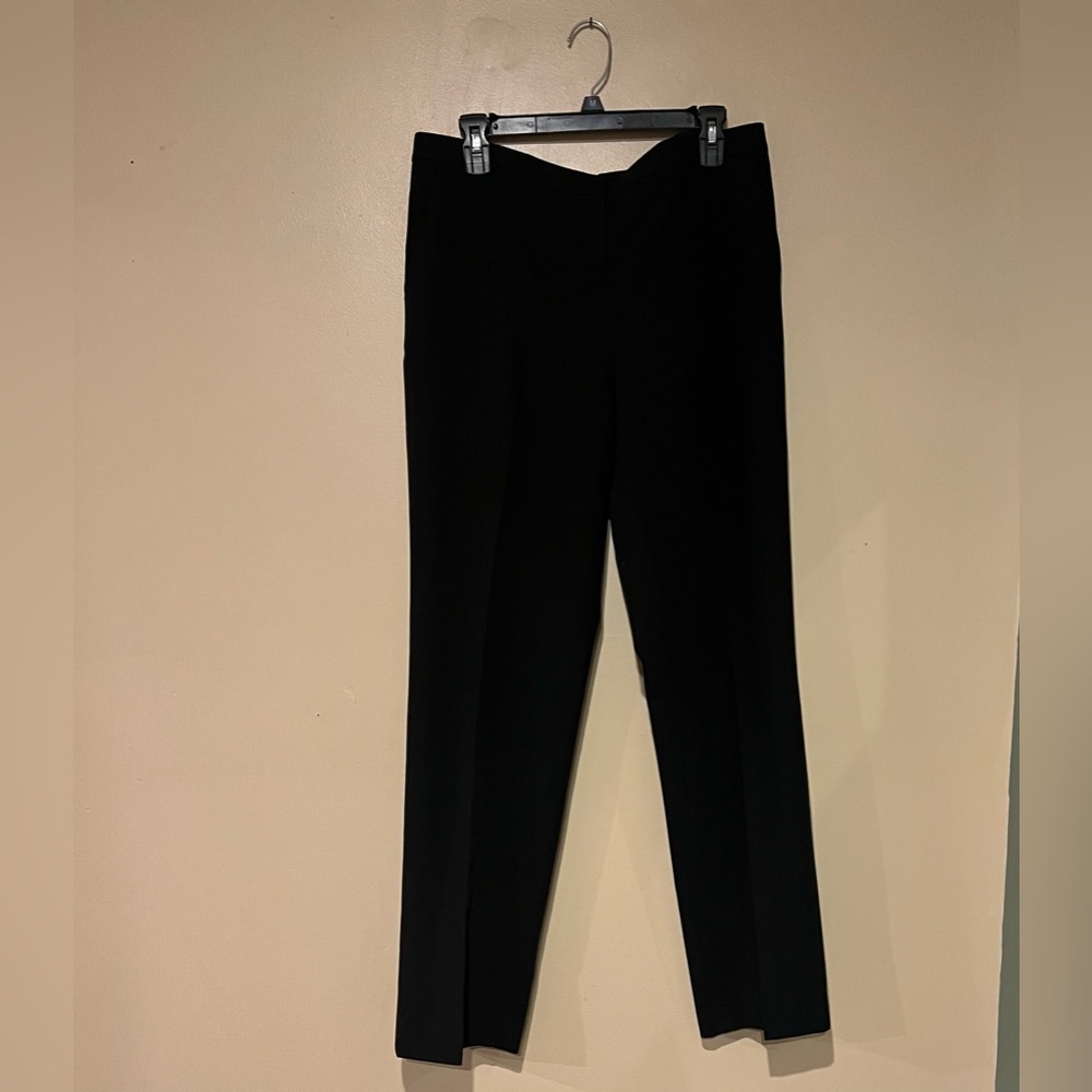 Tommy Hilfiger Women's Size 10 Black Trousers Straight Leg Career Wear Business